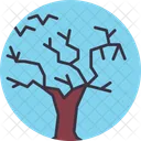 Galgen Baum Fledermause Symbol