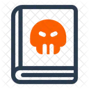 Horror Book Scary Story Icon