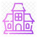 Horror House Scary Spooky Icon