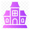 Horror House Scary Spooky Icon