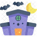 Horror House Halloween Scary Icon