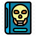 Horror Book Halloween Icon