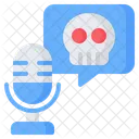 Horror Scary Skull Icon