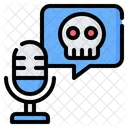 Horror Scary Skull Icon