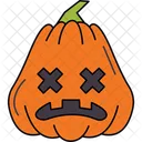Horror Pumpkin Scary Pumpkin Halloween Pumpkin Icon