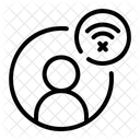 Hors Ligne Utilisateur Non Connecte Icon