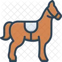 Horse Mustang Steed Icon