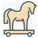 Horse Horse Cart Game Icon