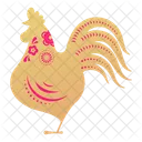 Rooster Zodiac Sign Chinese Zodics Icon