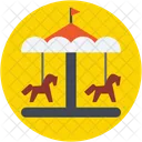 Carousel Merry Go Icon