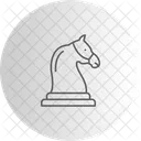 Horse Chess Chess Horse Icon Knight Chess Piece Icon