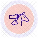 Horse Grooming Horse Grooming Icon