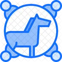 Horse Team People Icon