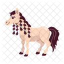 Horse Hairstyle  Icon