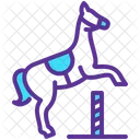 Equestrian Showjumping Dressage Icon