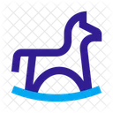 Horse Rocking Horse Baby Icon