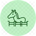 Horse In Fence Horse Fence Icon