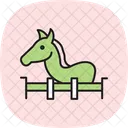Horse In Fence Horse Fence Icon