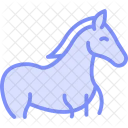 Horse in stable  Icon