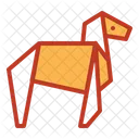 Horse Origami  Icon
