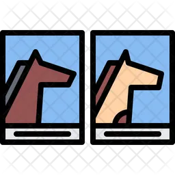 Horse Photo  Icon