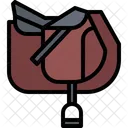 Horse Saddle Horse Ranch Icon