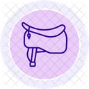 馬の鞍ラック  アイコン