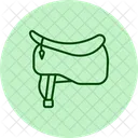 馬の鞍ラック  アイコン