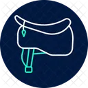 馬の鞍ラック  アイコン
