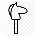 Horse Stick  Icon