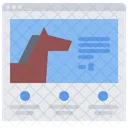 Horse Website Browser  Icon