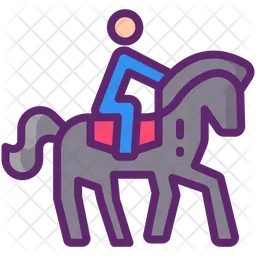 Horseback Riding  Icon