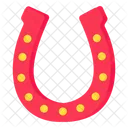 Horseshoe Good Luck Fortune Sign Icon