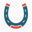 Horseshoe Magnet Magnetic Icon