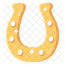 Horseshoe Luckiness Luck Sign Icon