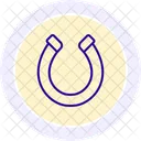 Horseshoe Line Icon Icon