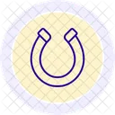 Horseshoe Line Icon Icon