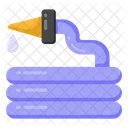 Water Pipe Hose Pipe Icon