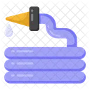 Water Pipe Hose Pipe Icon