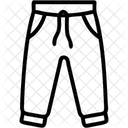 Hose mit Kordelzug  Symbol