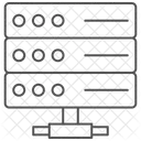 Icone De Hospedagem Compartilhada Na Web Ícone