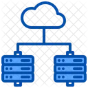 Armazenamento em nuvem  Ícone