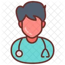 Hospice Worker Professor Health Worker Icon