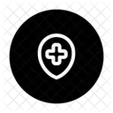 Hospital Map Point Placeholder Icon
