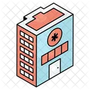 Hospital Building Architecture Icon