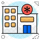 Hospital Building Architecture Icon