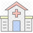 Hospital Cuidados De Saude Construcao Ícone