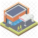 Hospital Building Building Clinic Icon
