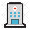 Hospital Bulding Structure Icon