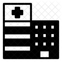 Hospital Icon Of Glyph Style Available In Svg Png Eps Ai Icon Fonts